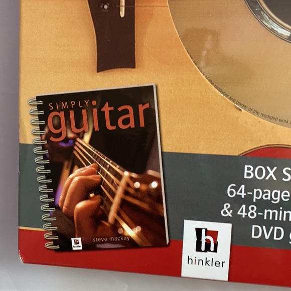 3/$20 Simply Guitar lessons DVD & book - Picture 3 of 4